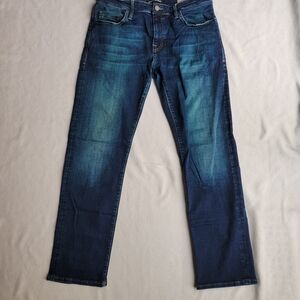 Mavi Zach Straight Leg Blue Jeans Made in Turkey 93% Cotton Size 34 Men
